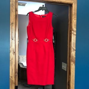 NWT Size 2 red dress. Say happy valentines